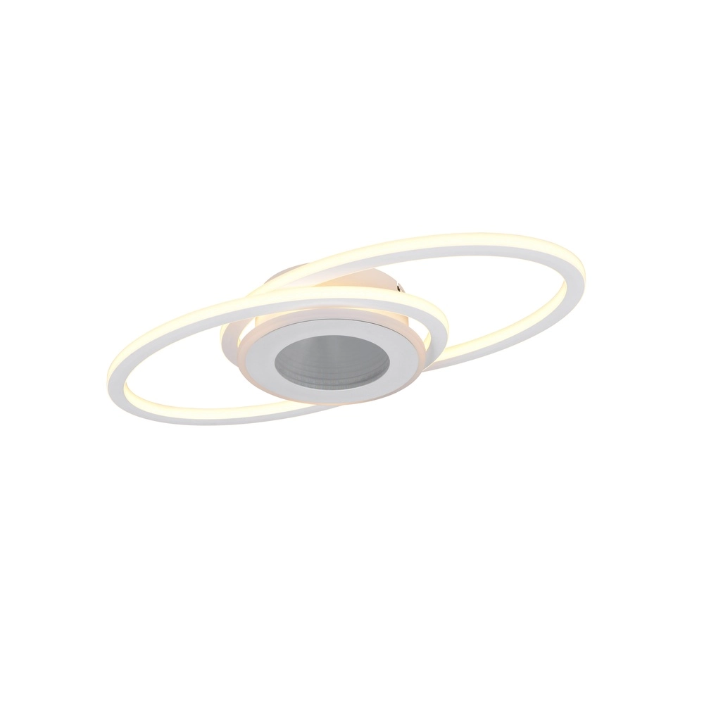Design-Deckenlampe Deliva Weiß Trio 4017807707793