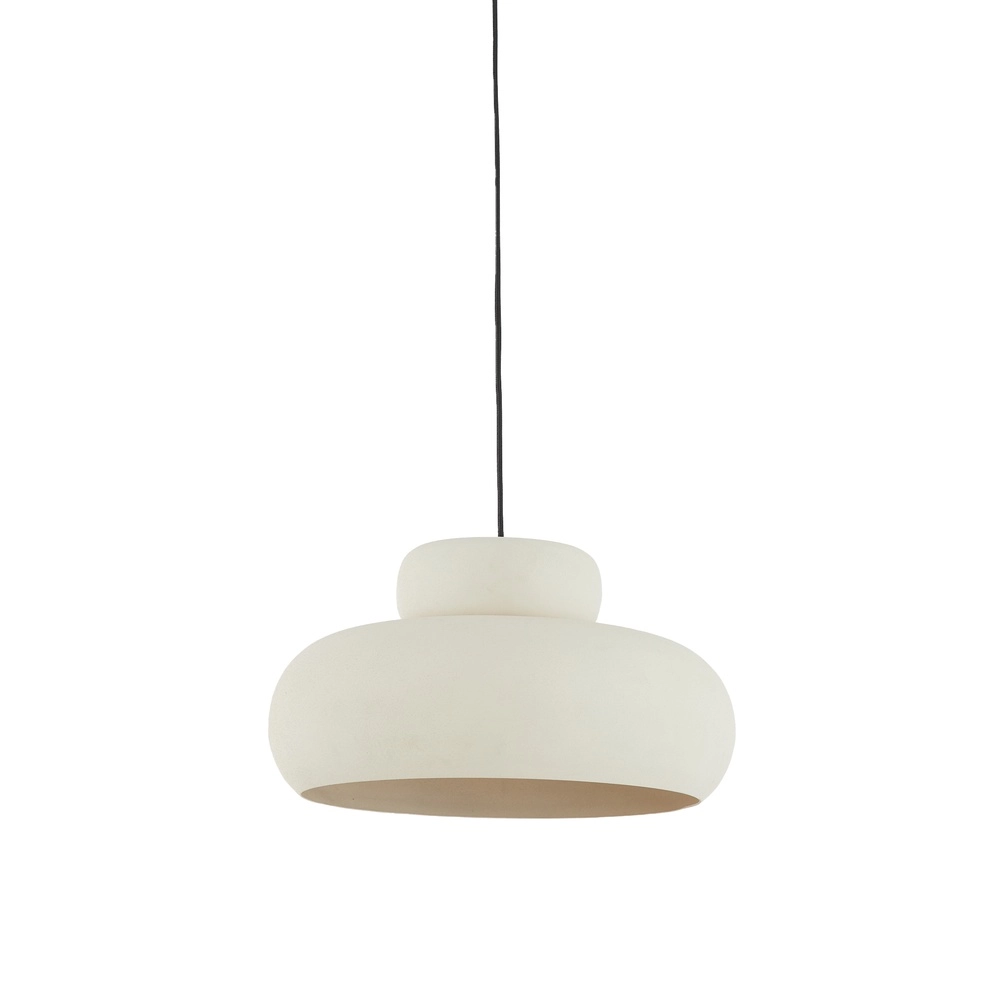 Pendellampe Neiva Ø 39cm - cremefarben - 1x E27