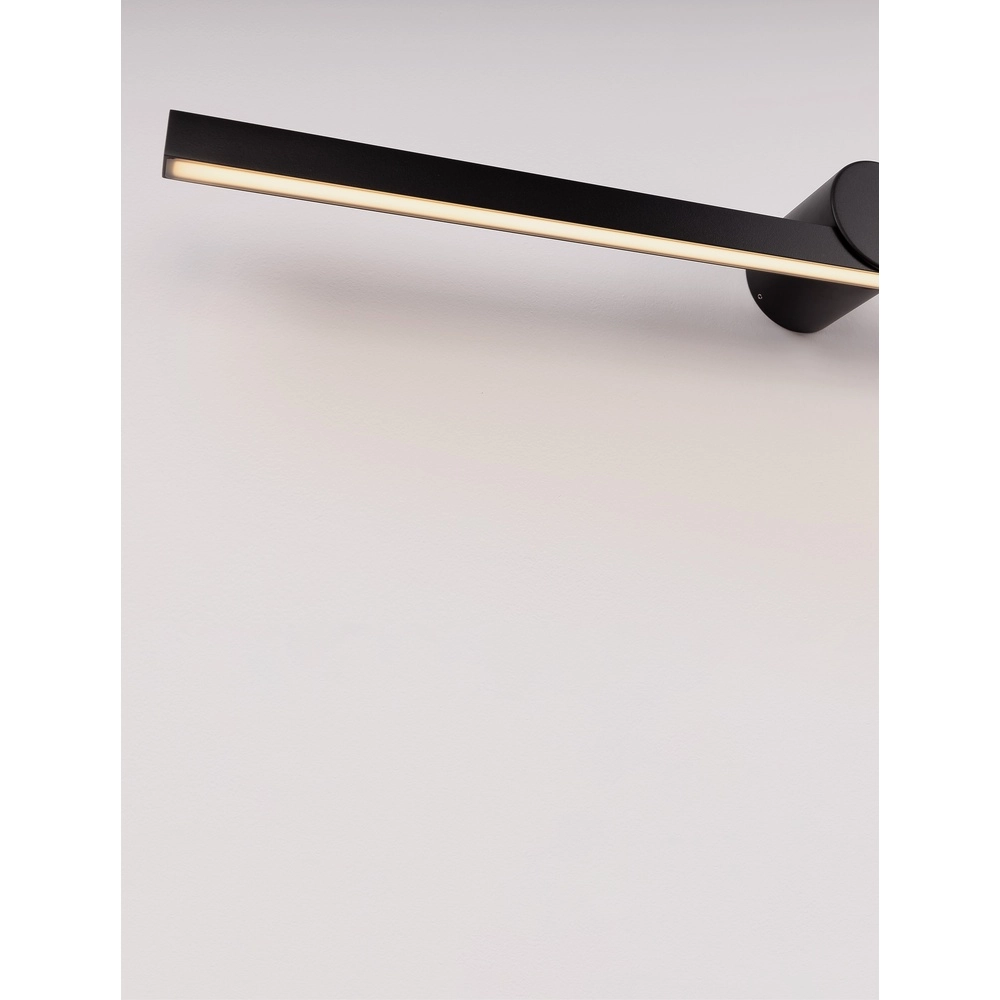 Design-Wandleuchte Breggo Schwarz 81cm Lyora 5212017447425