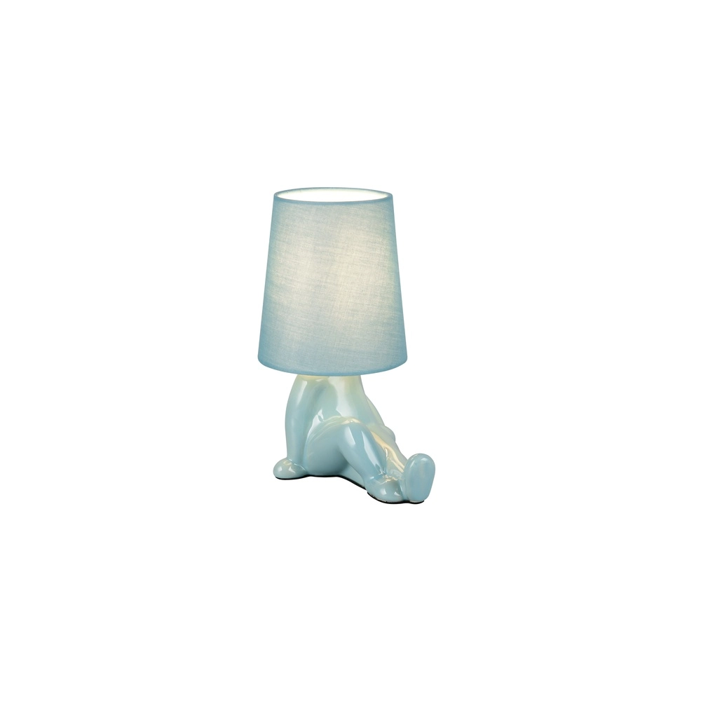 Tischlampe Huma Blau Trio 4017807682557