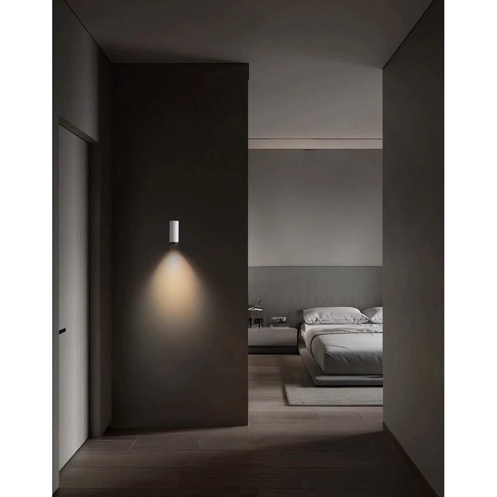 Wandstrahler Nessi weiß mit schwarz Lyora 5212017475152
