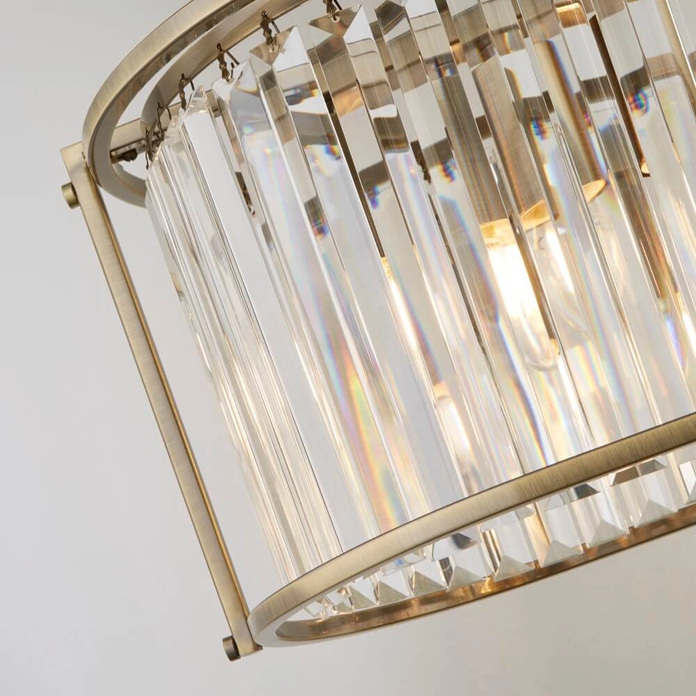 Klassische Hängelampe Victoria 78cm x 30cm Searchlight 5053423206912