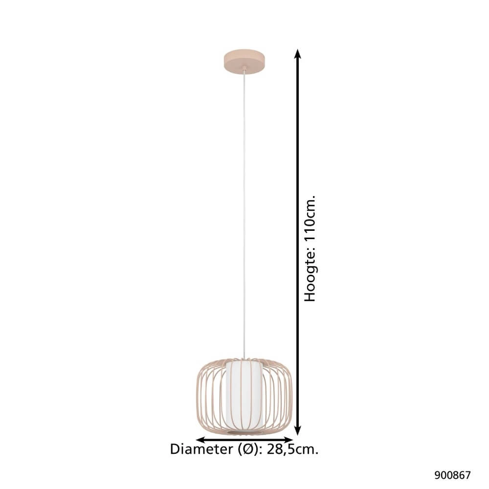 Hängelampe Sand Terrarosa Ø 28,5cm Eglo 9008606273935