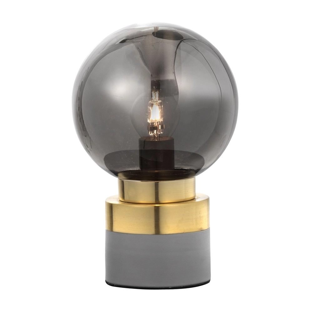 Tischlampe Juliet Grau mit Gold Lyora 5212017416773