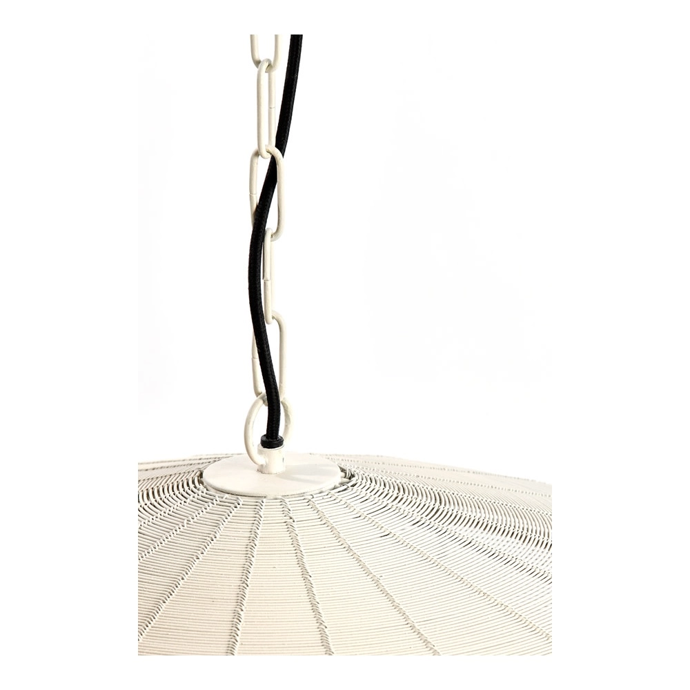 Pendellampe Bahoto weiße Ø 51cm Light & Living 8717807705268