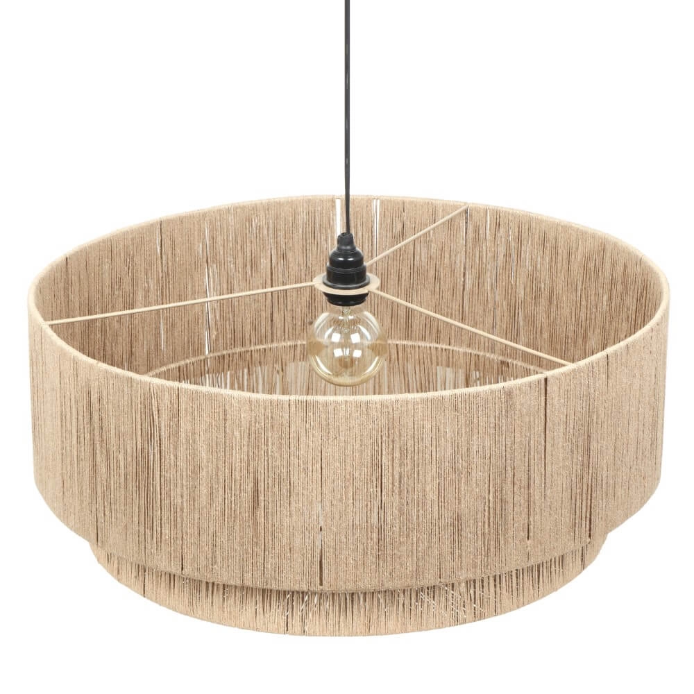 Hängelampe aus Seil Smilla Ø 60cm Trio 4017807628265