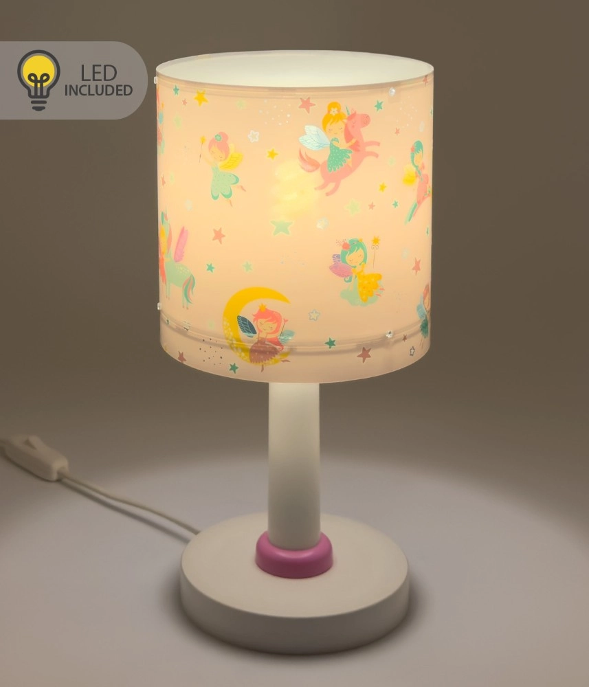 Tischleuchte für Kinderzimmer Fairy Dreams rosa Dalber 8420406002255
