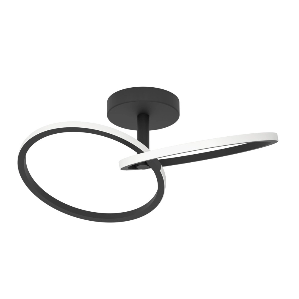 Deckenlampe Congiunti schwarz