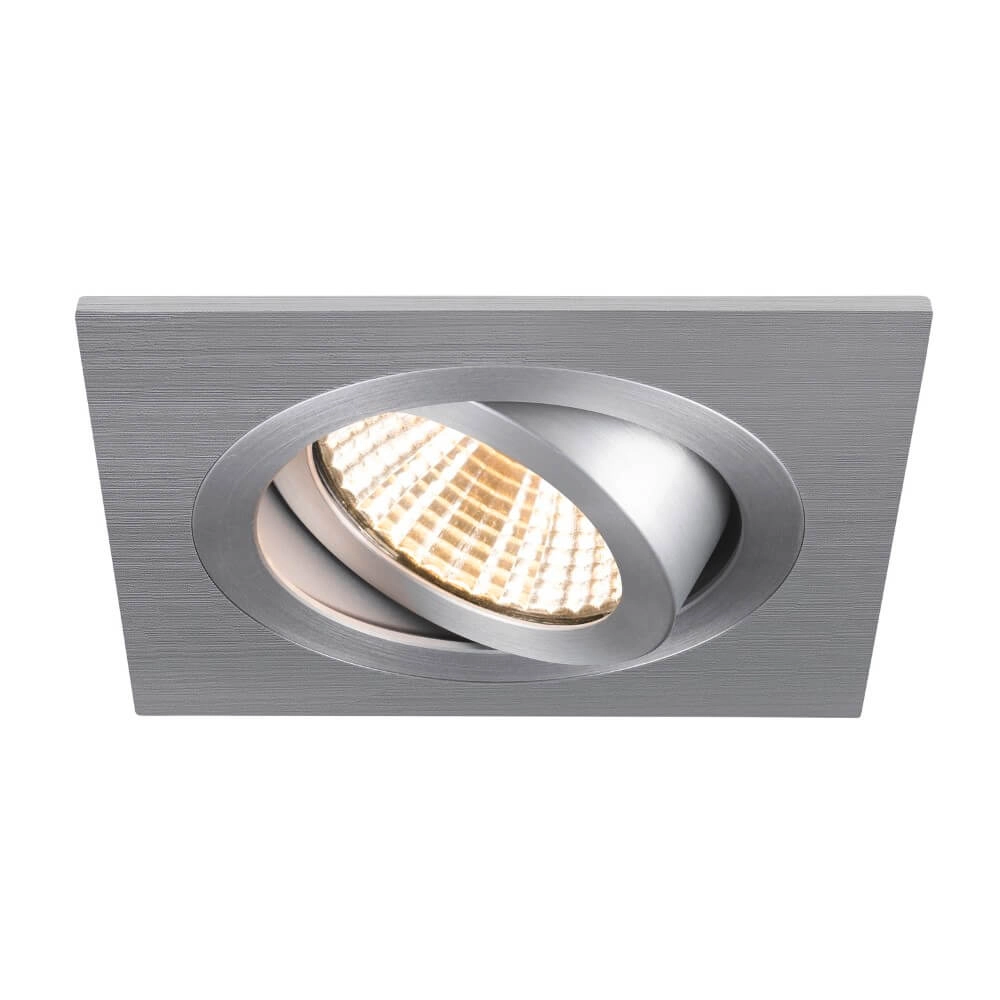 Montagering New Tria 75 quadratisch aus Aluminium - ohne Beschlag SLV 4024163276399