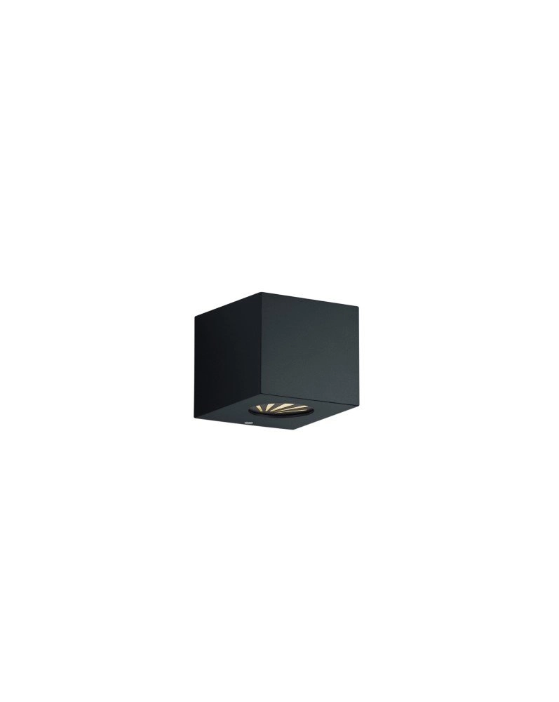 Wandlampe Cordoba Up - Down 2x2W - 3000K - 11,5cm schwarz Trio 4017807411775