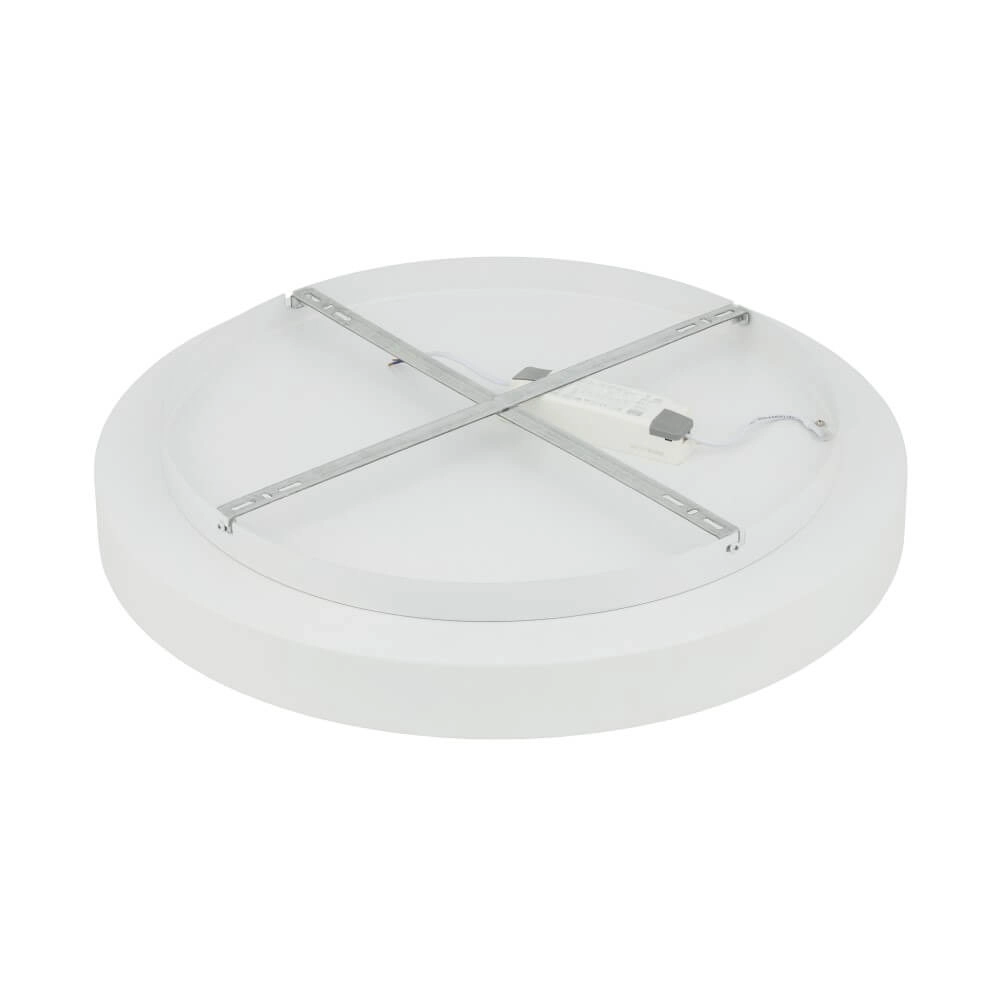 Runde Deckenleuchte Nikki Round weiß Ø 60cm Lyora 5903139112024