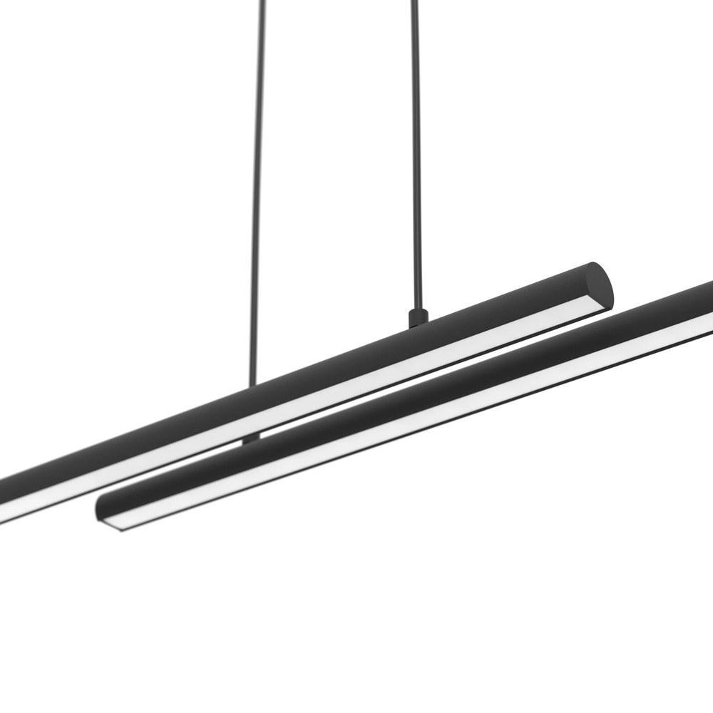 Intelligente Pendellampe Flatron-Z Schwarz 150 cm Eglo 9008606390564