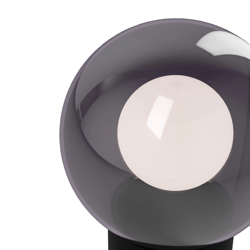 Design-Tischlampe Bravino Schwarz