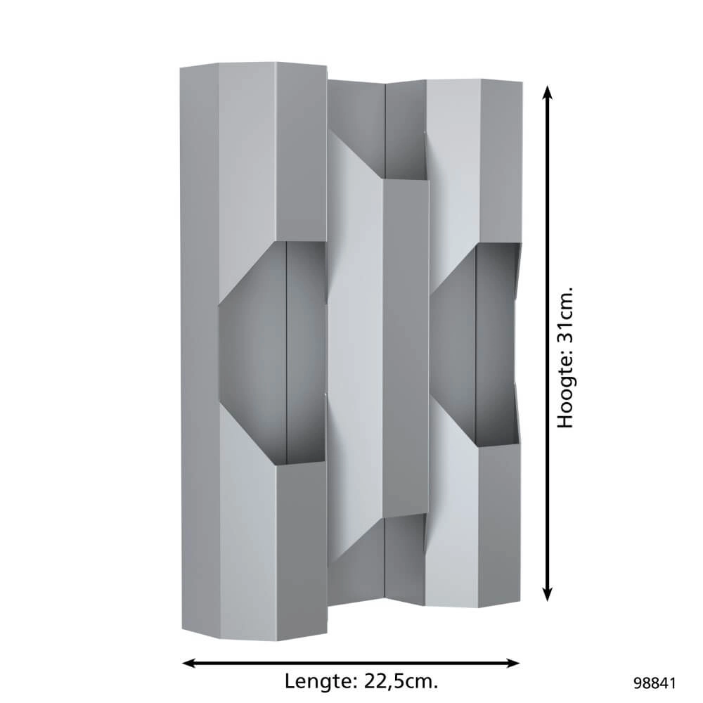Grauer Wandstrahler Zinacua Eglo 9002759988418