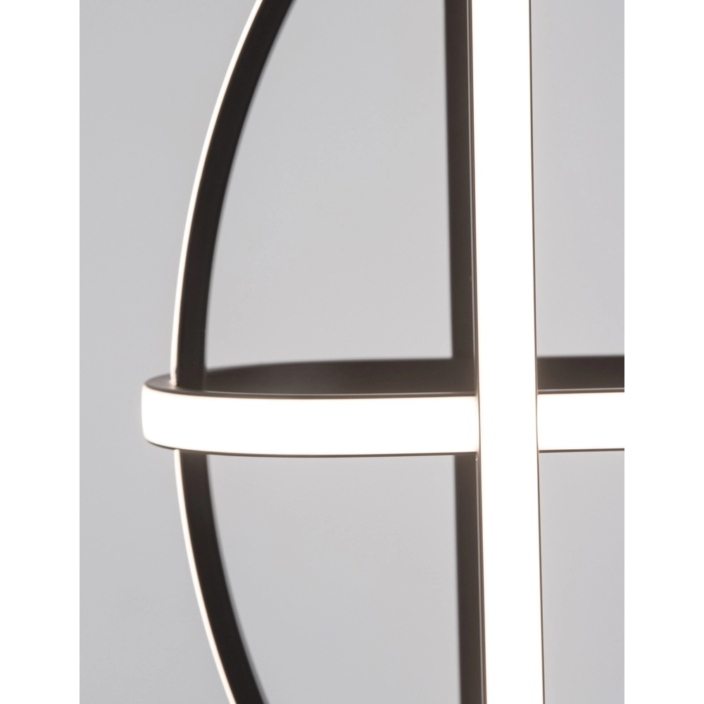 Design-Pendelleuchte Arte schwarz rund Lyora 5212017426048