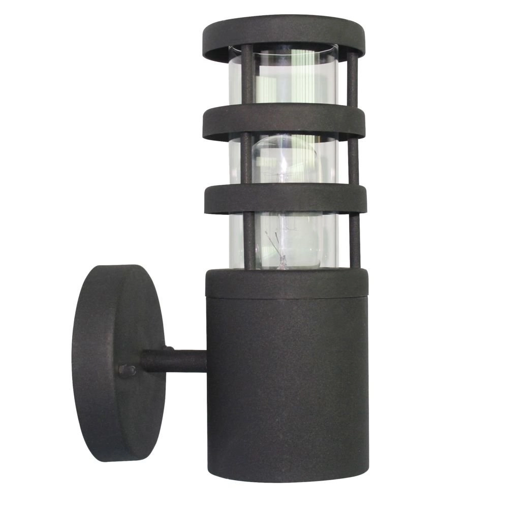 Außenlampe Finmotion Raster Schwarz
