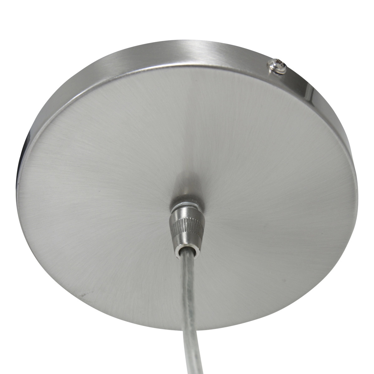 Hängelampe Sparkled 50 cm grau mit taupefarbenem Samt Steinhauer 8712746146196