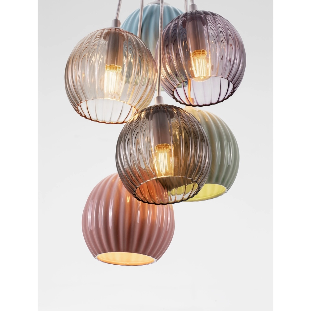 Farbige Pendelleuchte Meline 6-flammig Lyora 5212017473998