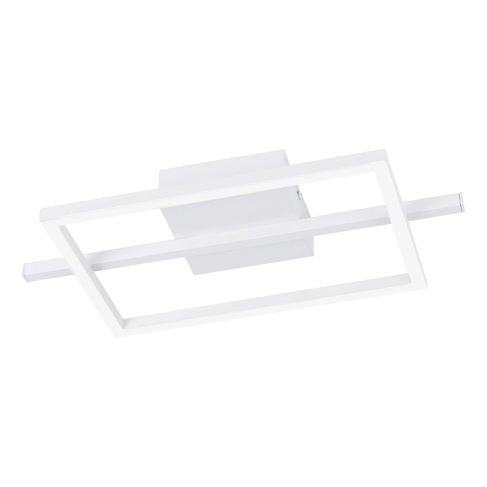LED-Deckenlicht Amandolo mit Fernbedienung – Weiß – Quadrat
