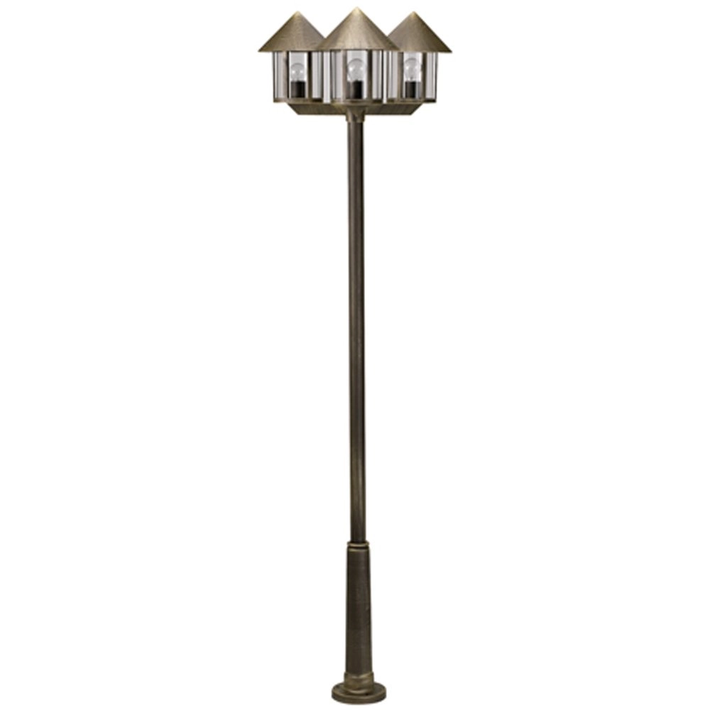 Gartenlampe Toit braunbraun