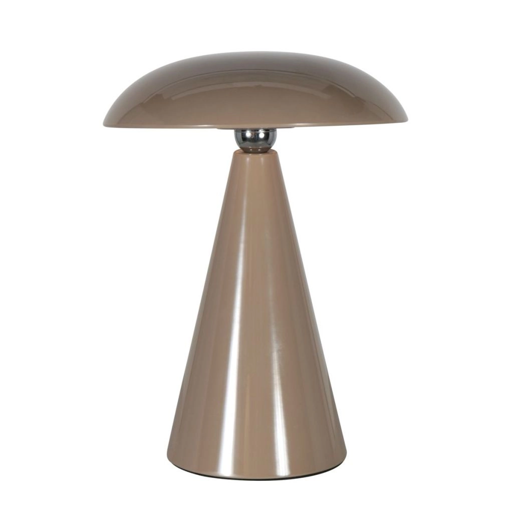 Wiederaufladbare Tischlampe Mush Braun Steinhauer 8712746188769