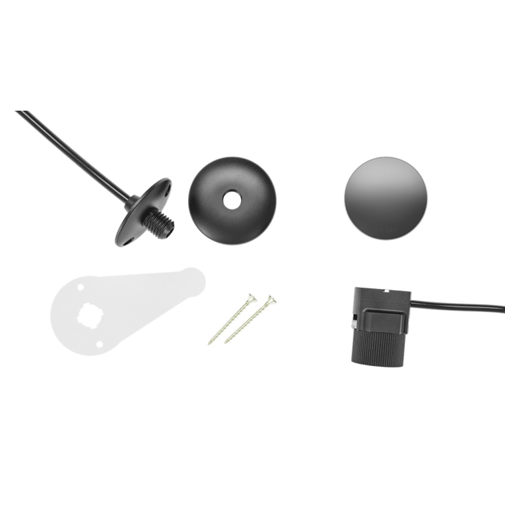 12-Volt-Wandlampe Mini Sway Wall perlgrau In-lite 8717051005442