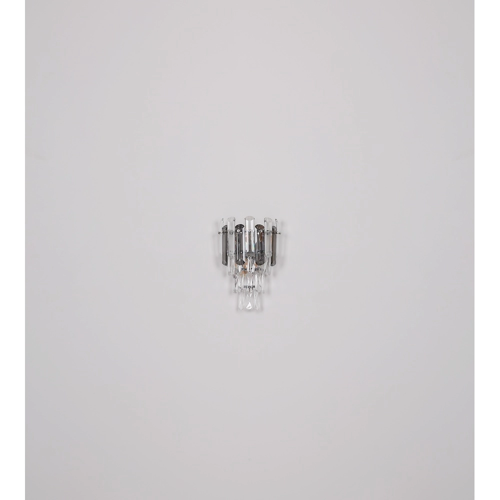 Wandlampe Orgina Chrom mit Kristall Globo 9007371484140