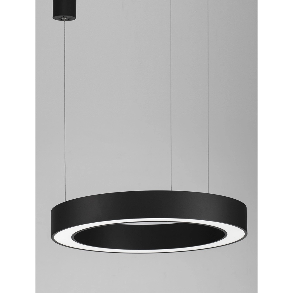 Pendelleuchte Morbido schwarz Ø 60cm
