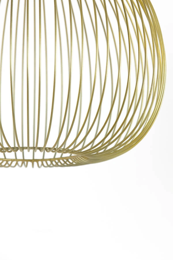 Goldene Pendelleuchte Rilana Ø 45cm Light & Living 8717807649777