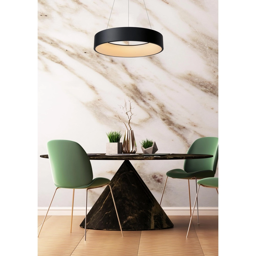 Pendellampe Talowe Led Ø 60 cm schwarz Lucide 5411212460707