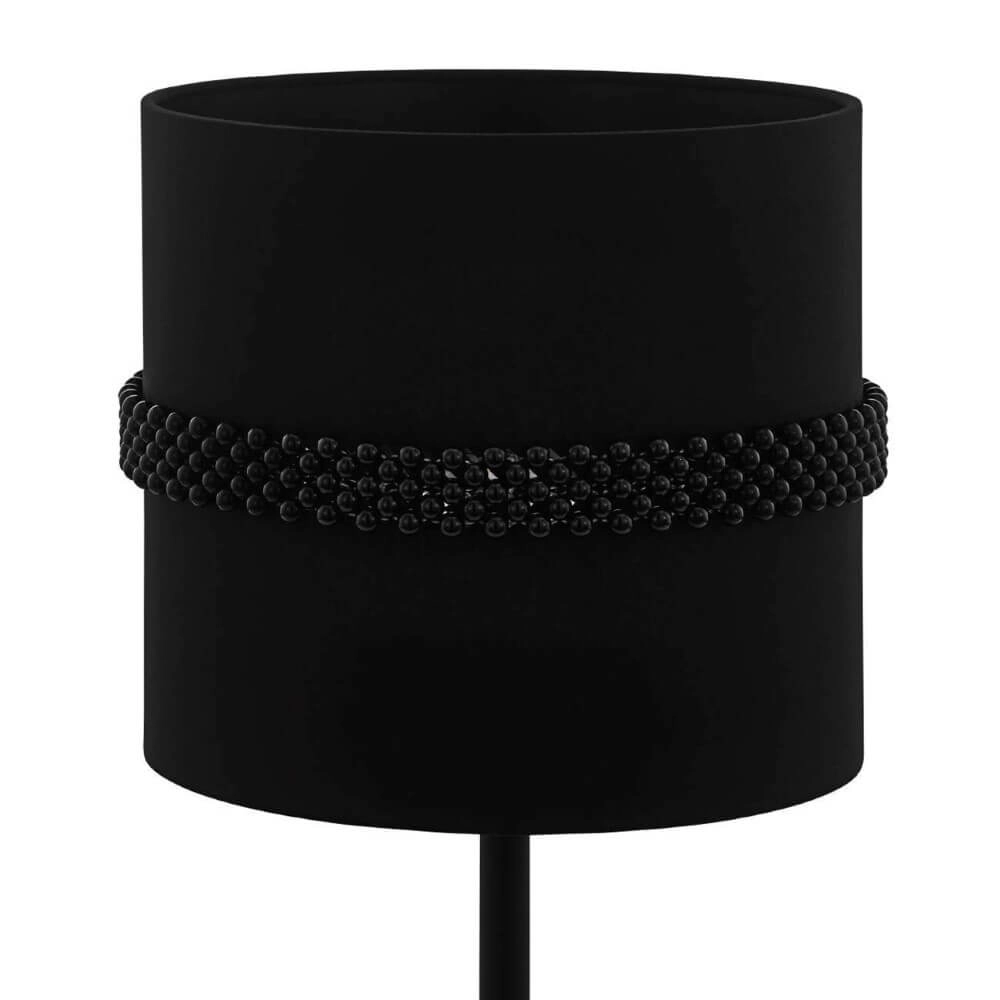Schwarze Tischlampe Paraguaio Ø 18cm Stars of Light 9008606221028