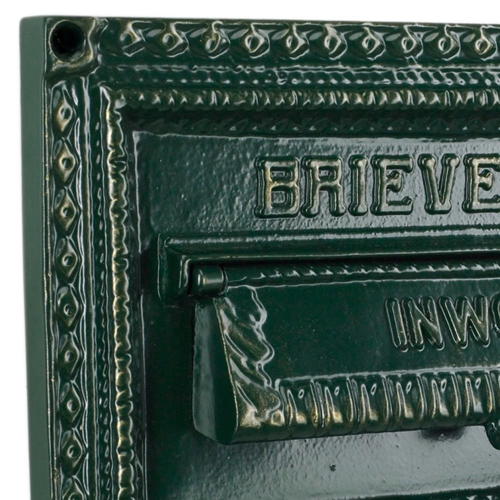 Briefkasten Postplate B3 Wandteller - Grün KS 8714732170307