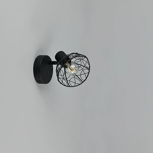 Deckenlampe Yako Single Black Trio 4017807670912