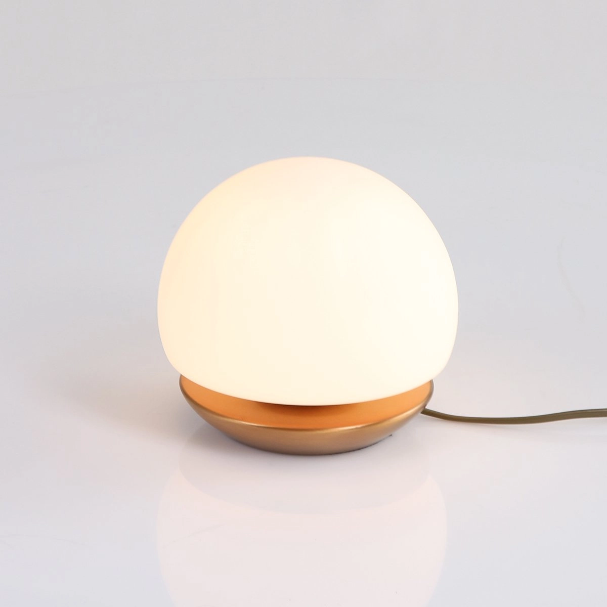 LED Tischlampe Ancilla 21 cm Bronenbruin