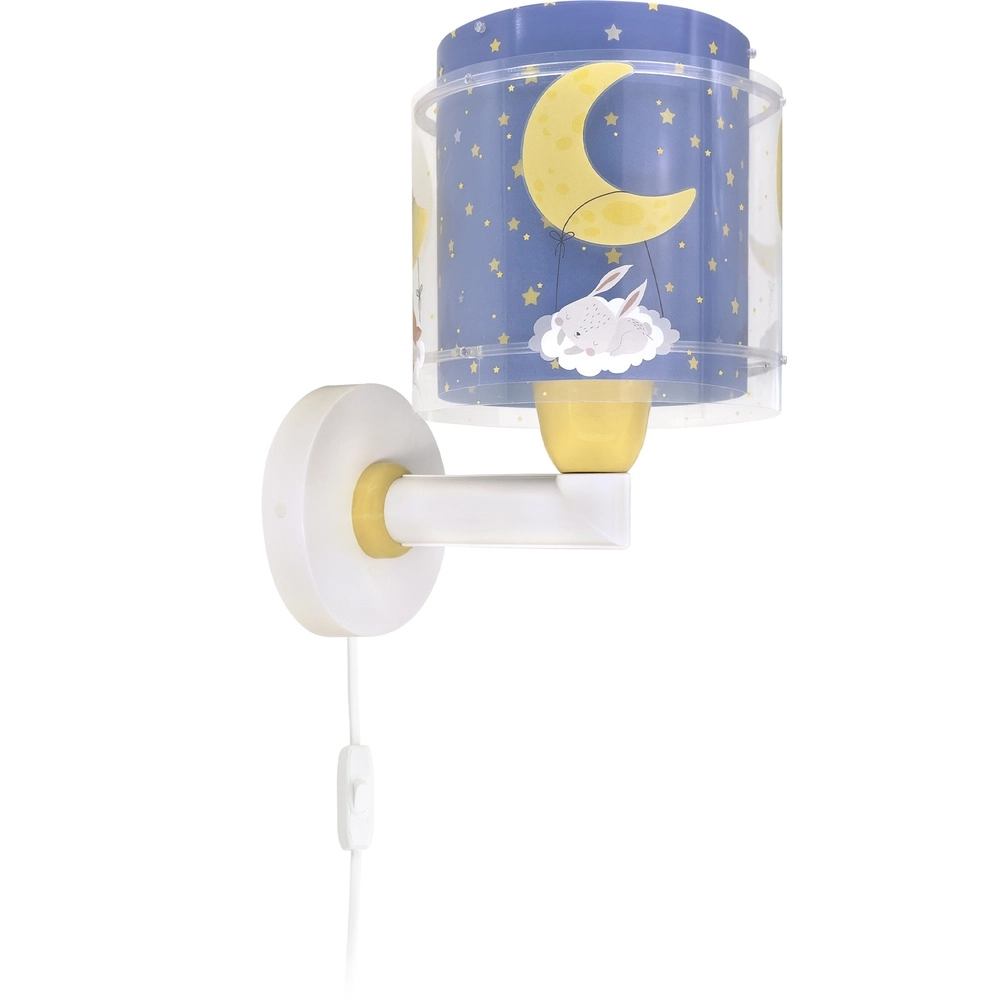 Wandleuchte für Kinderzimmer Moon Dreams blau Dalber 8420406766393