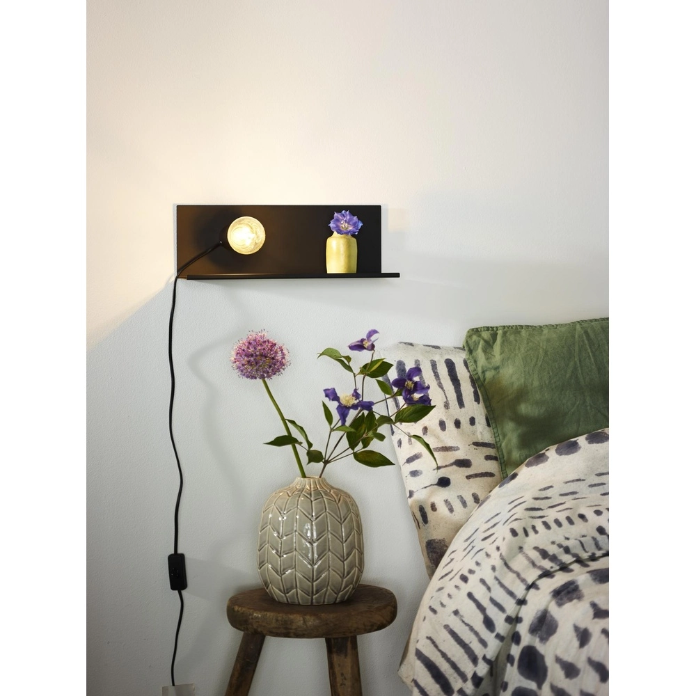 Nachttischlampe Sebo Schwarz Lucide 5411212061287