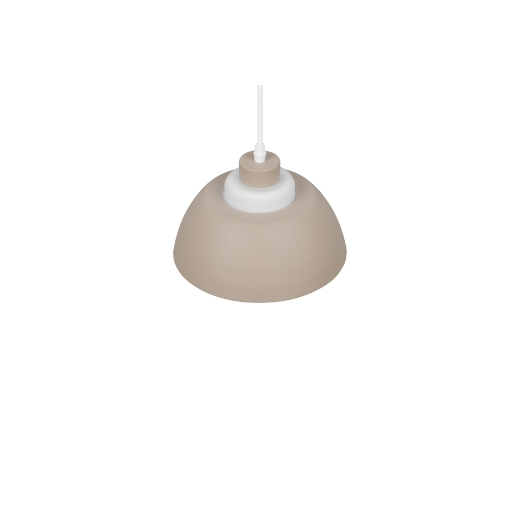 Design-Pendellampe Tilos sandbraun Ø 23 cm Trio 4017807690088