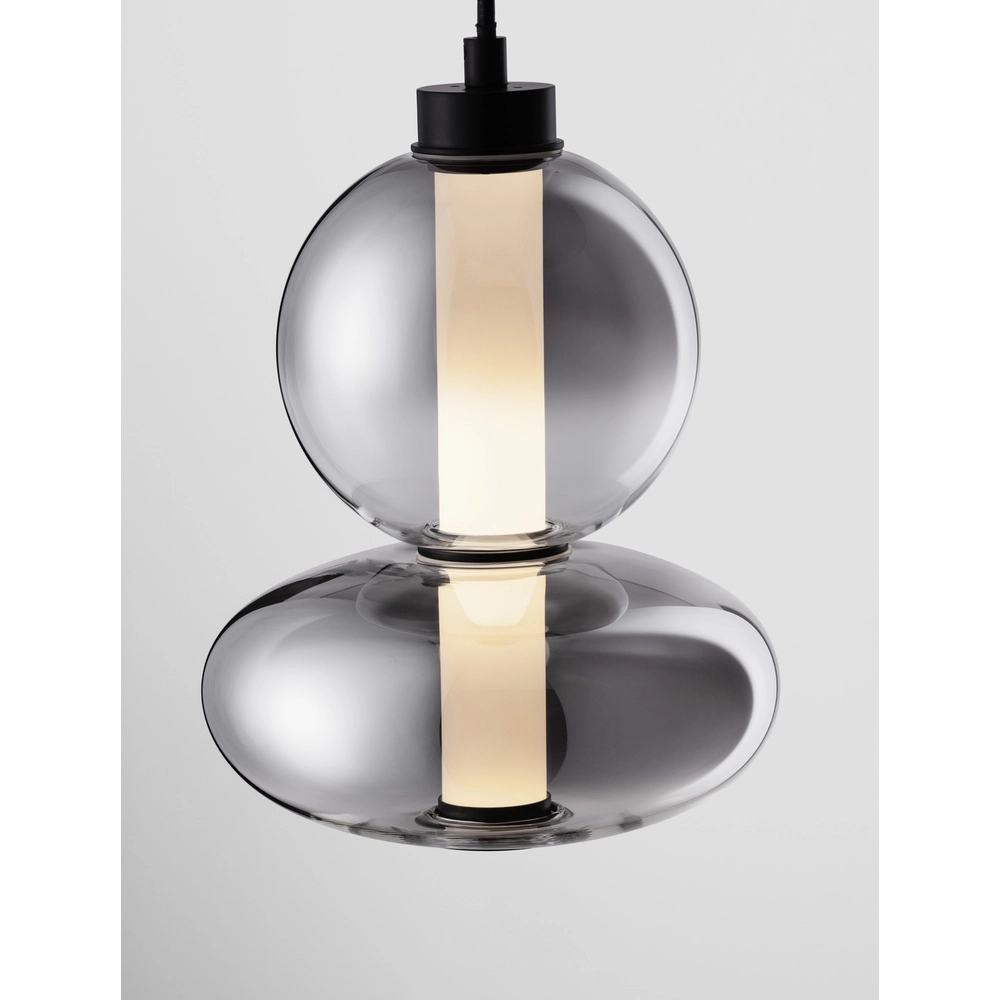 Pendelleuchte Bally Rauchglas 27,5cm Lyora 5212017449153