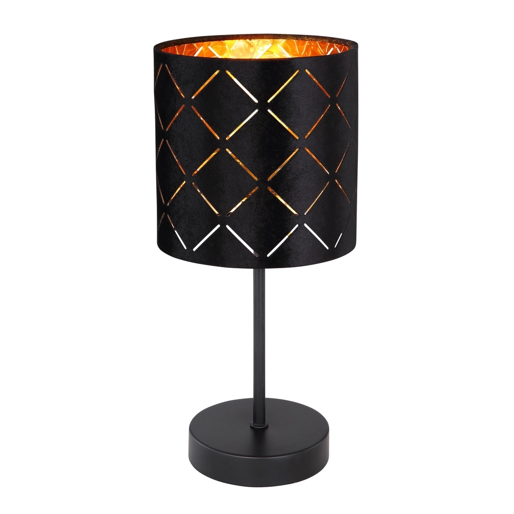 Tischlampe Sunna Ø 15 cm schwarz