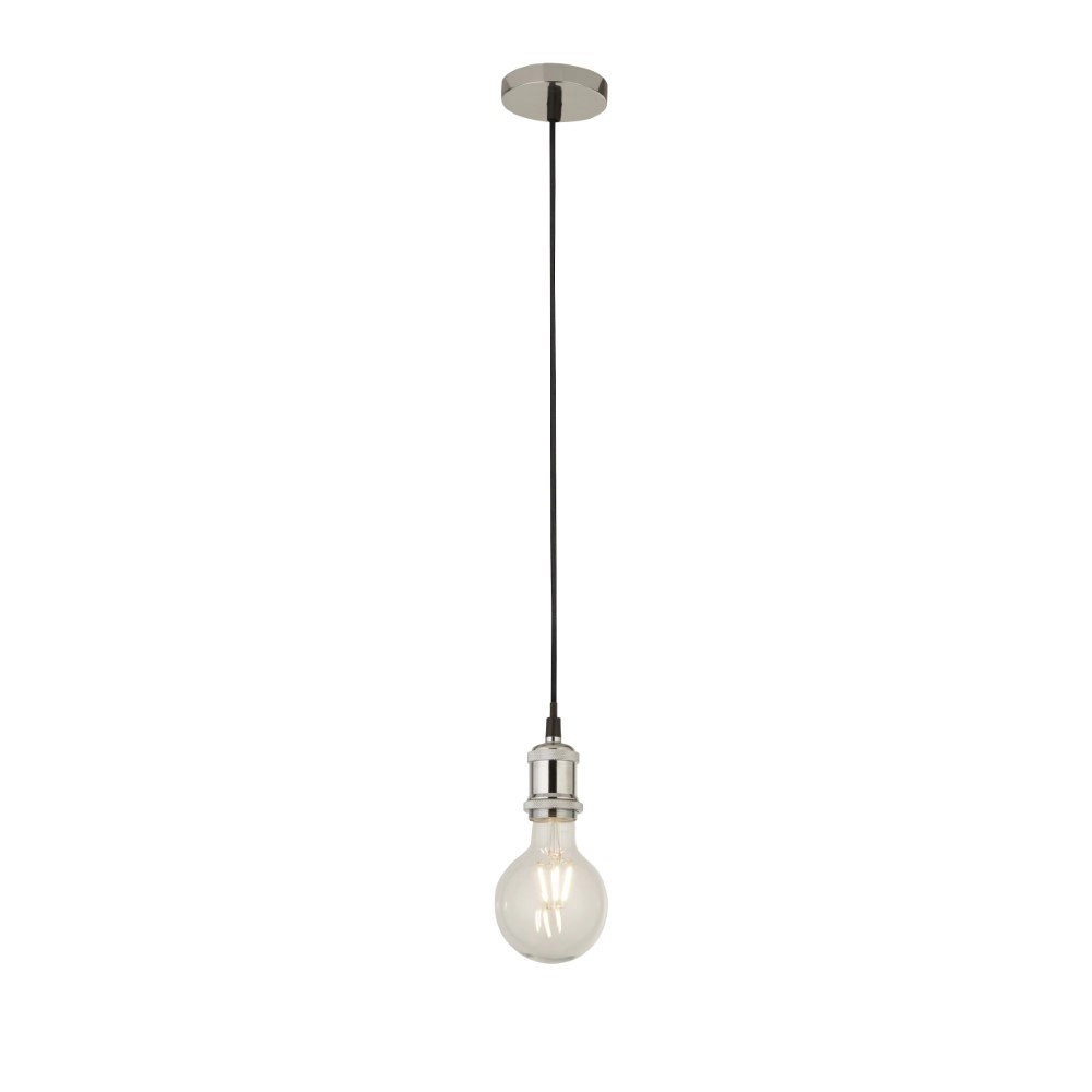 Hängelampe Suspi Chrom mit Schwarz Searchlight 5053423140773