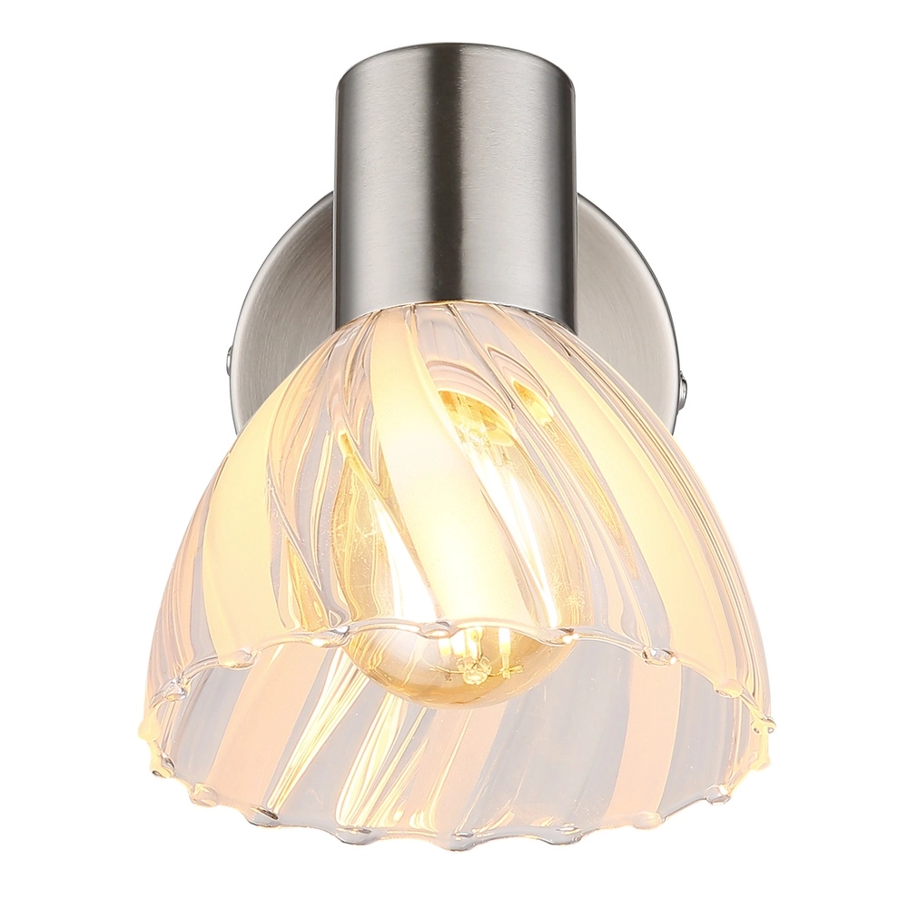 Wandlampe Zachery Nickel Globo 9007371528486