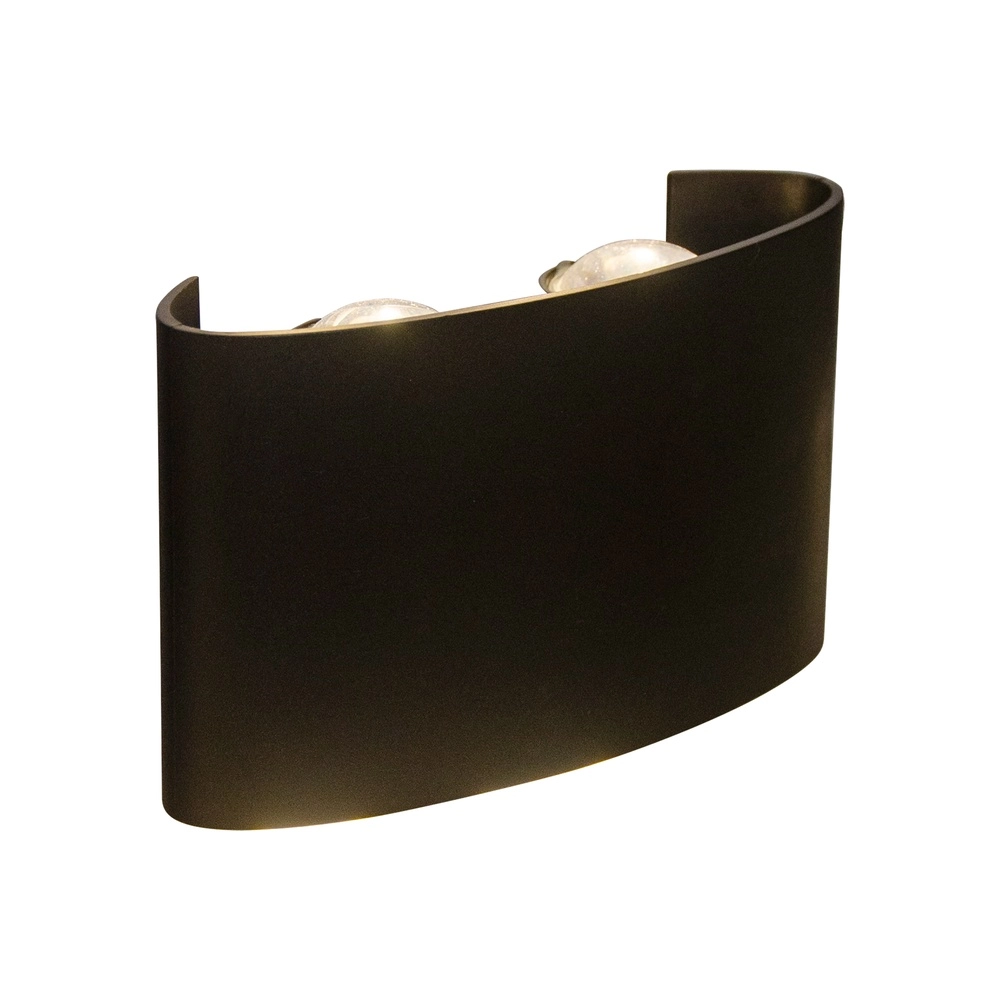 Design-Wandlampe Menton 12 cm schwarz