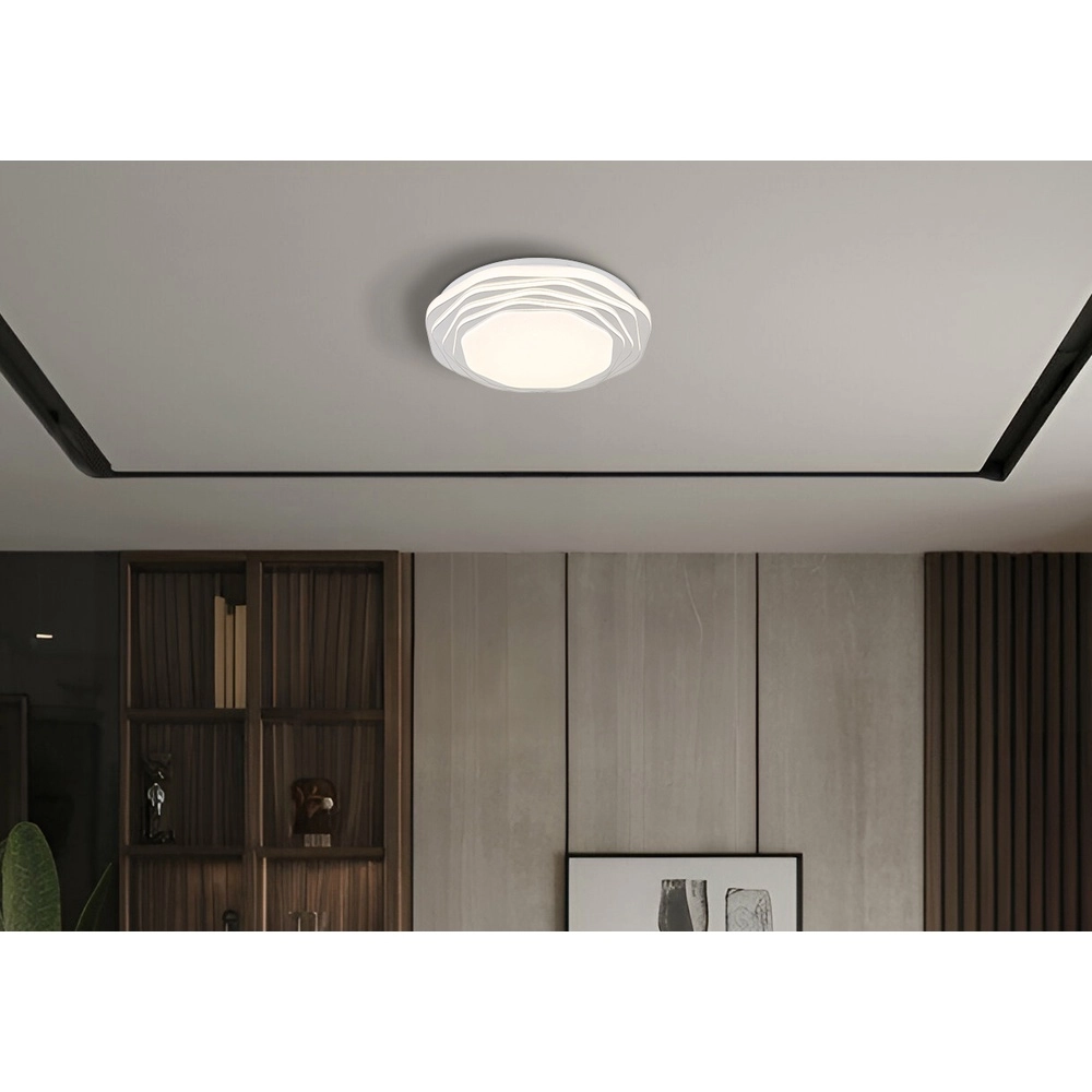 Design-Deckenlampe Flordelis weißer Ø 38cm Globo 9007371507702