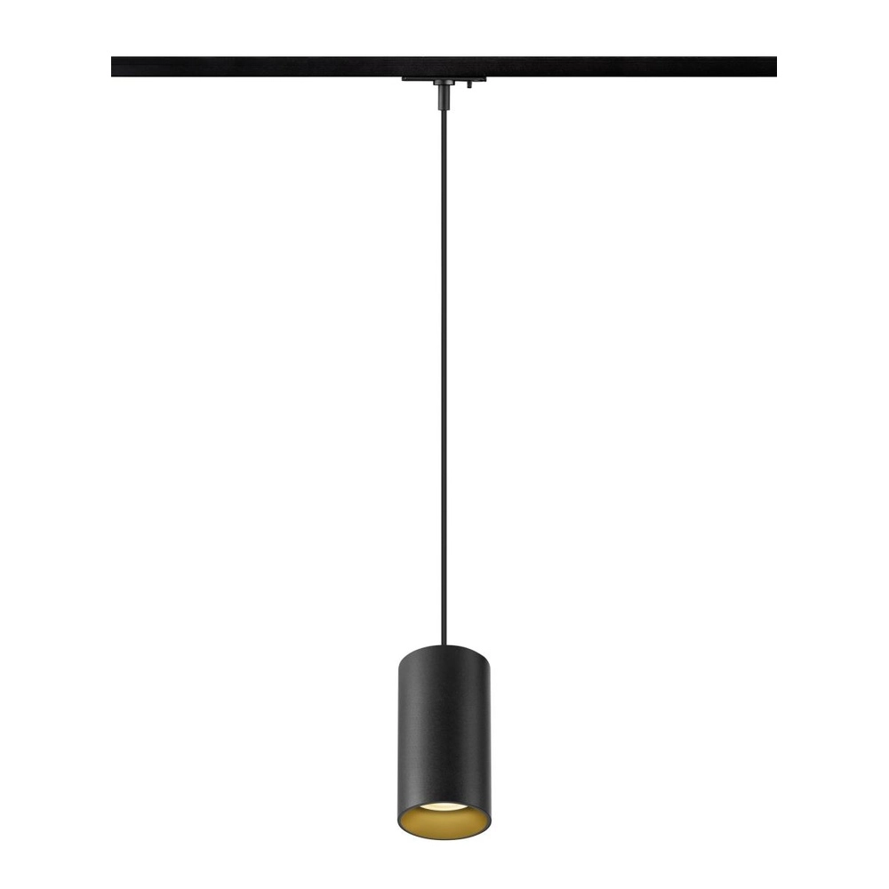 Pendelleuchte für Schiene Asto Tube 1-phasig schwarz SLV 4024163306553