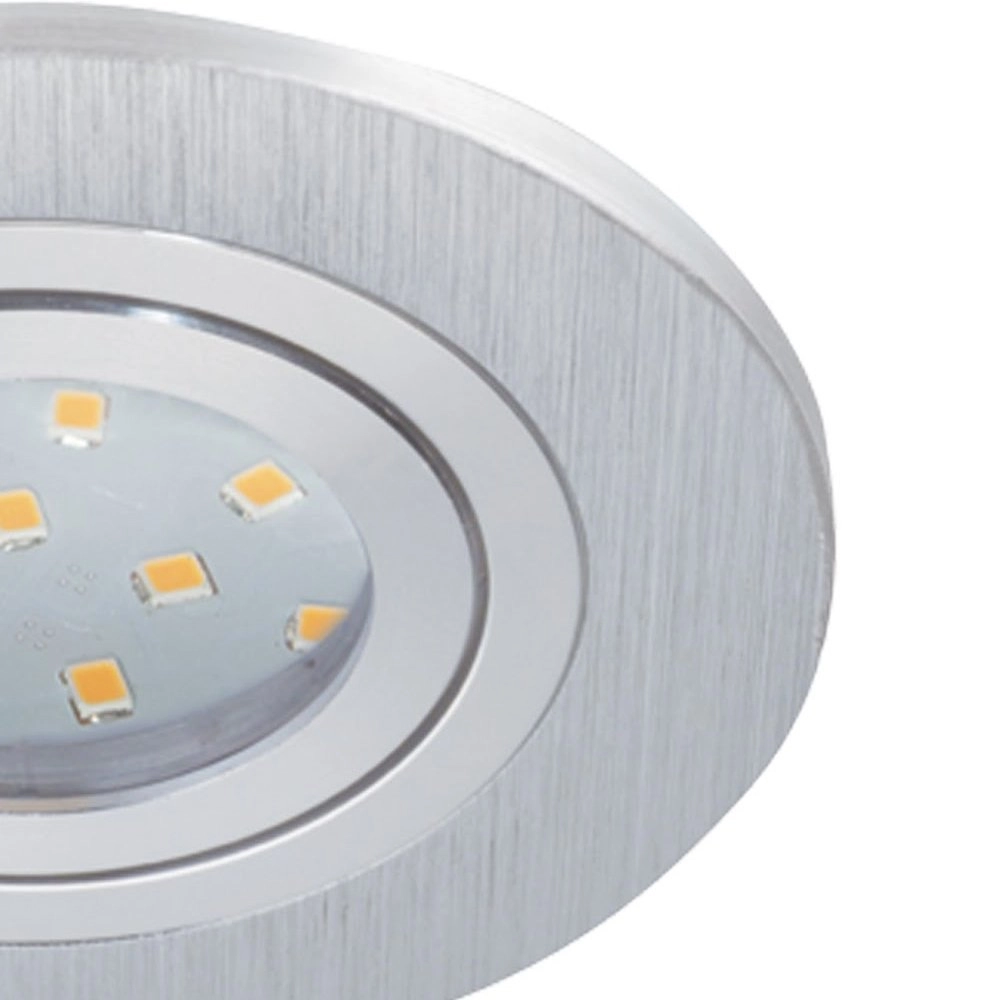 Scheinwerfer Areitio Round Metallgrau Eglo 9002759986384