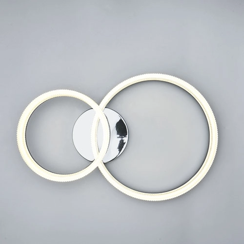 Moderne Deckenlampe Mova S-Chrom Trio 4017807682175