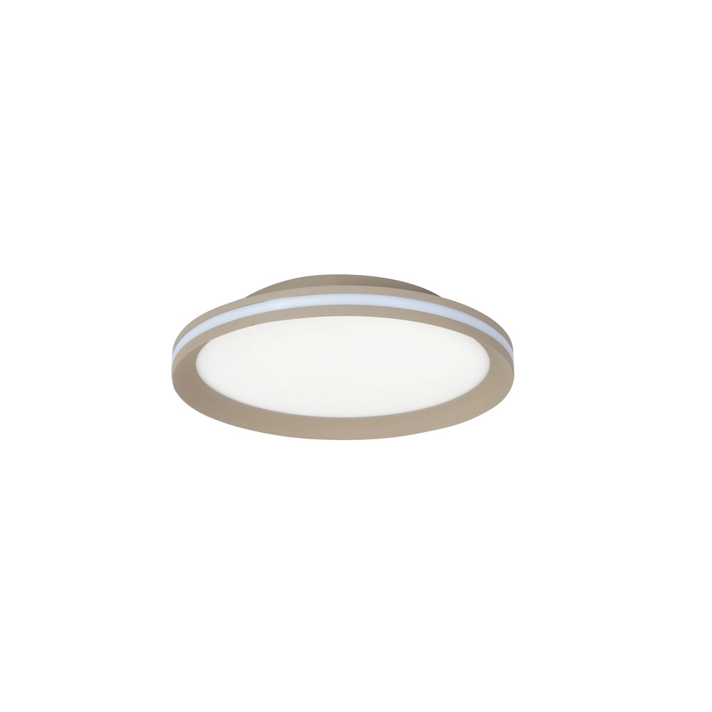 Design-Deckenlicht Twilight Ø 30 cm sandbraun