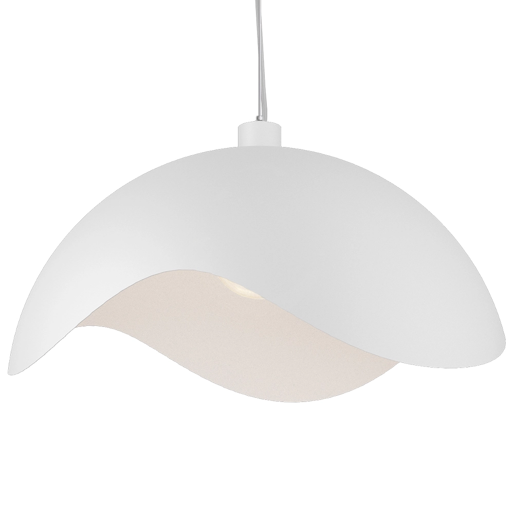 Design-Pendellampe Volta Ø60cm – wellig – weiß Masterlight 8718121191294