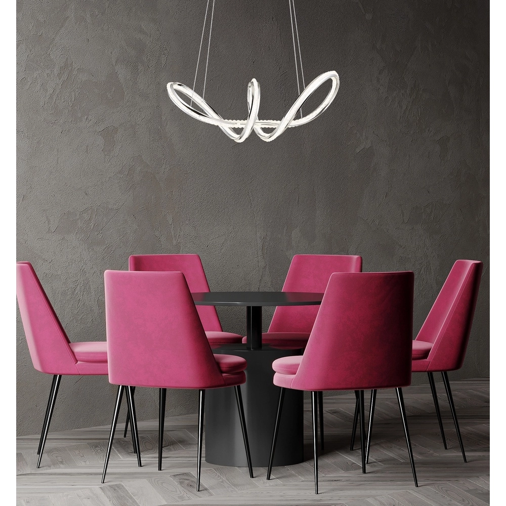Moderne Pendellampe Evangeline Chrom Globo 9007371583201