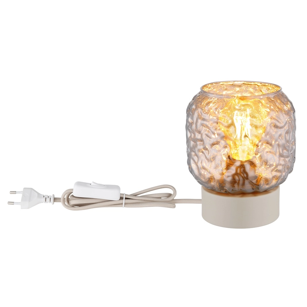Tischlampe Antonio Sandbraun Globo 9007371566723